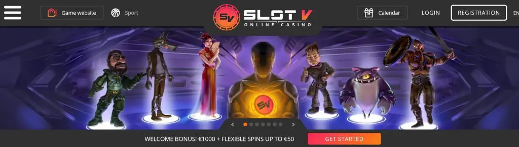 SlotV kaszinó platformon