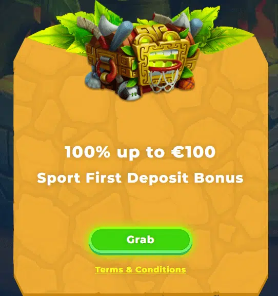 Sport első befizetési bónusz
