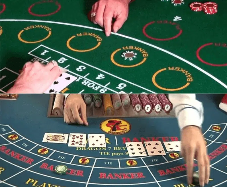 a baccarat-alapszabályok