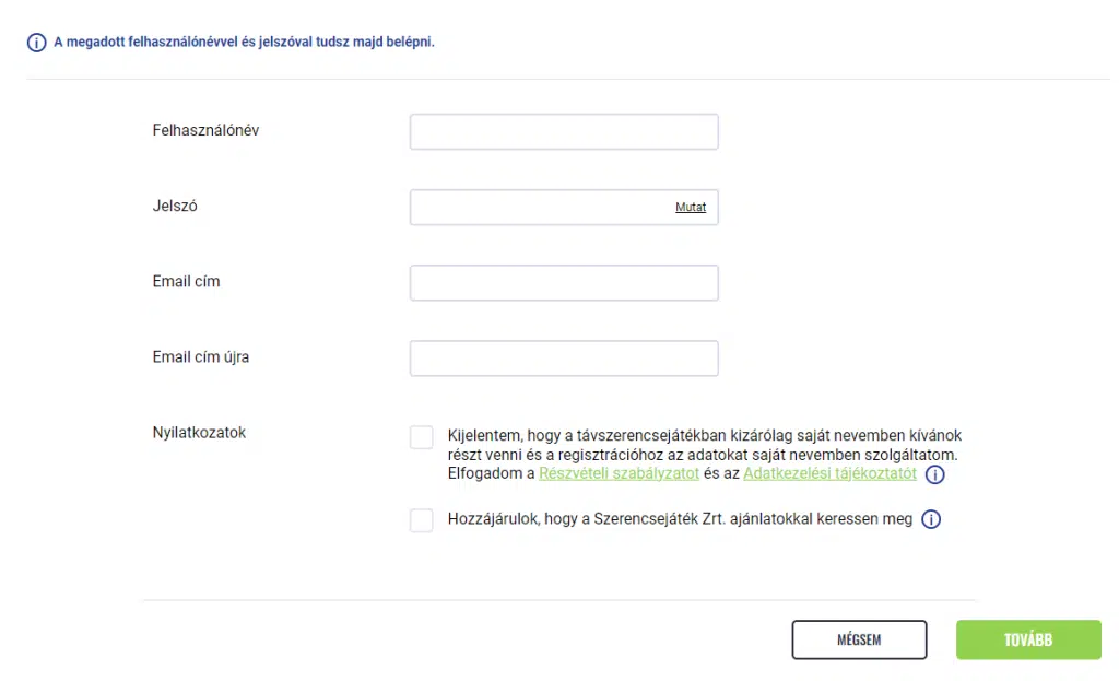 Hogyan regisztrálj a TippmixPro-nál