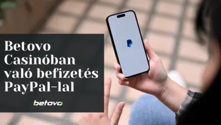 Betovo Casinóban való befizetés PayPal-lal